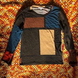 90s does 70s long sleeve shirt